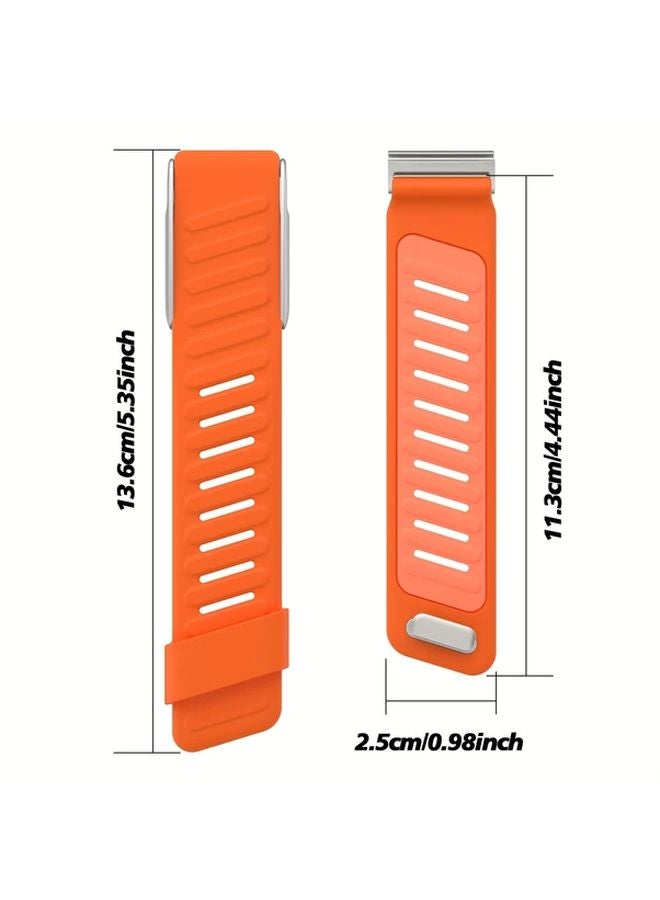 Whoop 5 0 Replacement Strap White Yellow Adjustable Sport Band For 5 0 One Peak - Image 2